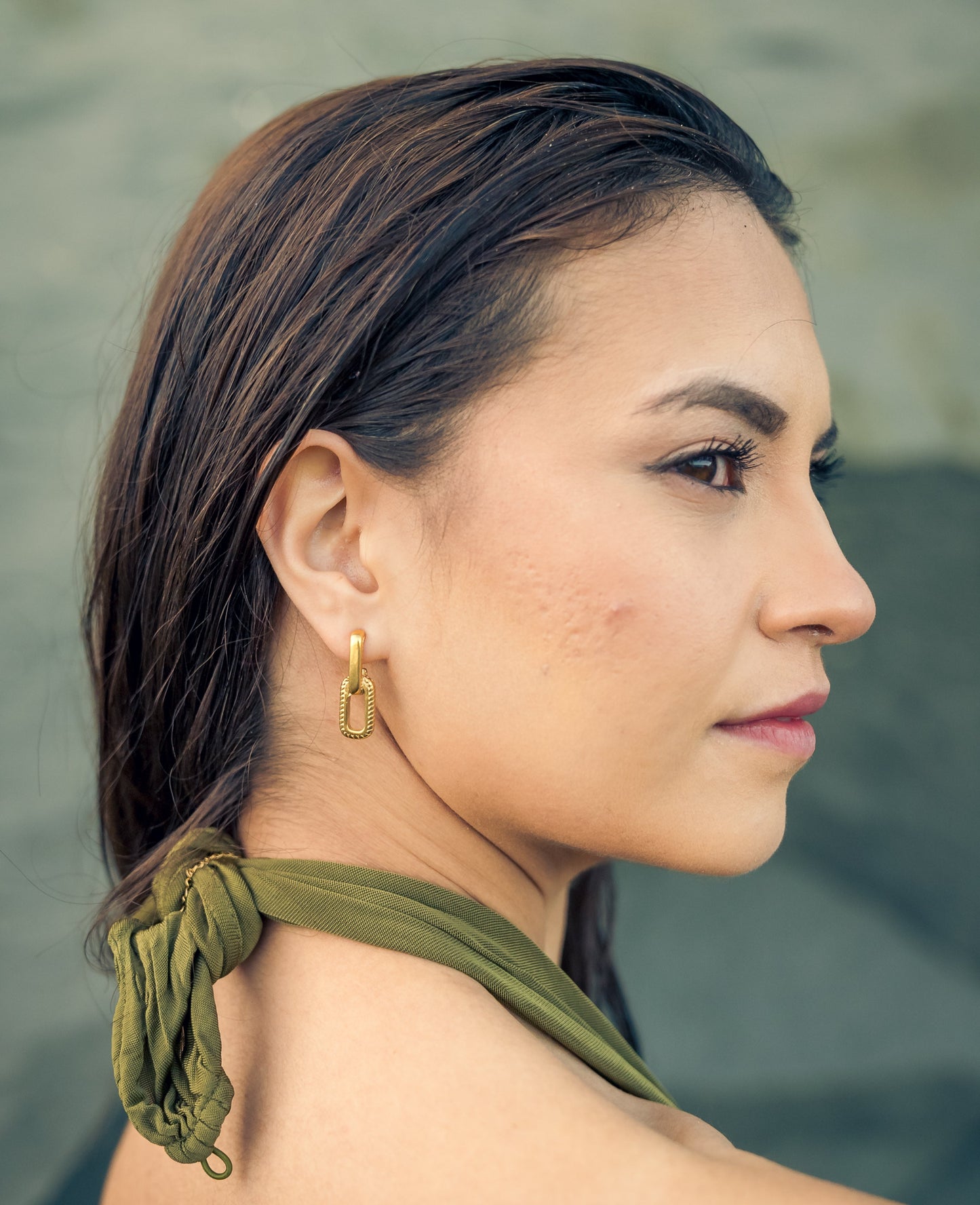 Awa Link Earrings